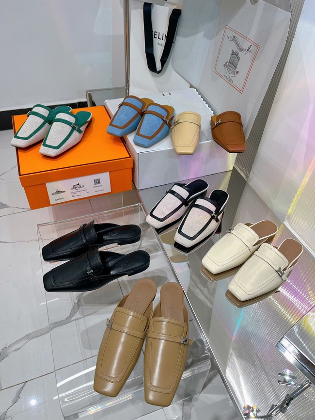 Hermes slippers 92140-7