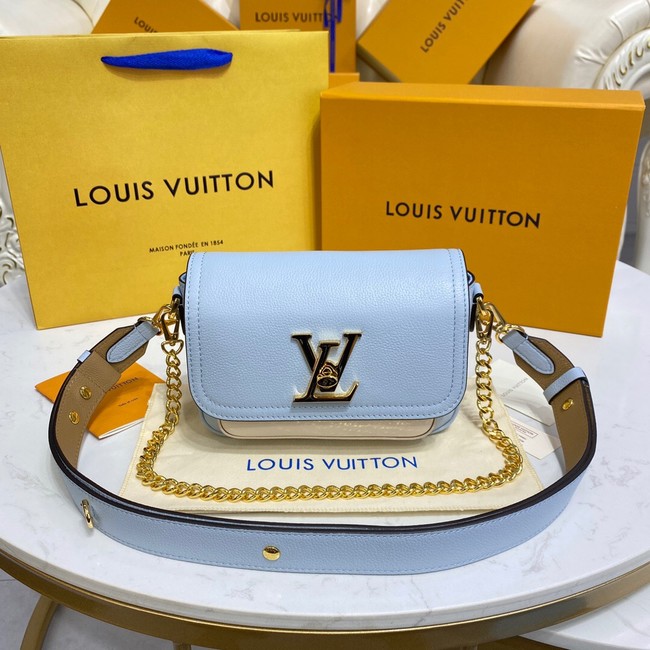 Louis Vuitton LOCKME TENDER M58554 light blue