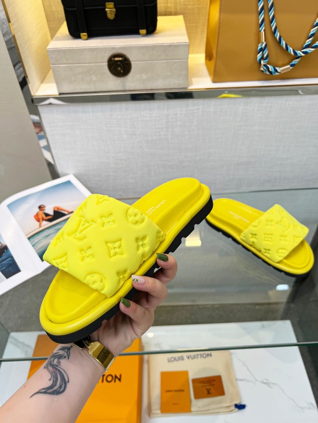 Louis Vuitton slippers heel height 5CM 92144-2