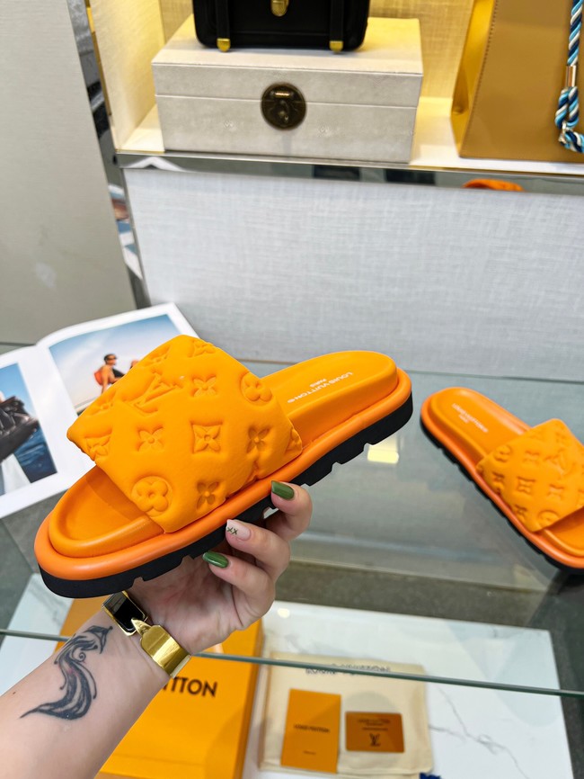 Louis Vuitton slippers heel height 5CM 92144-4