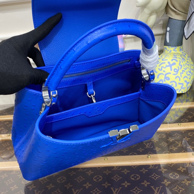 Louis Vuitton CAPUCINES BB M59872 blue