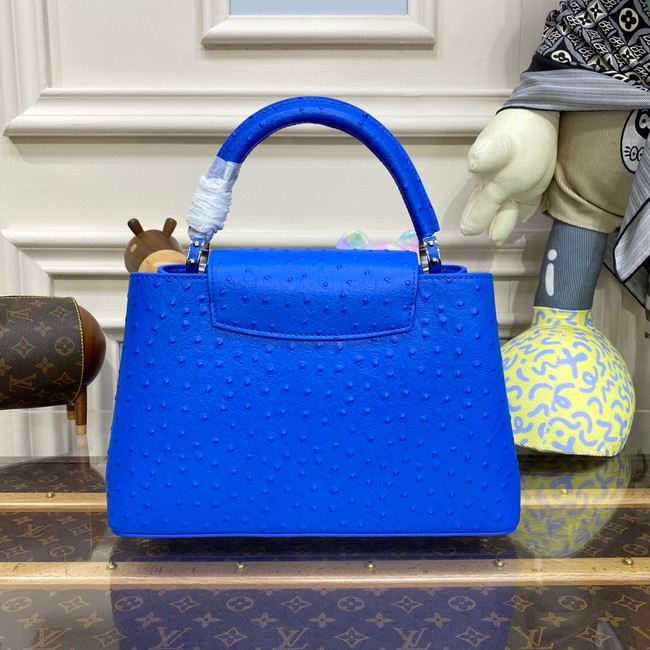 Louis Vuitton CAPUCINES BB M59872 blue