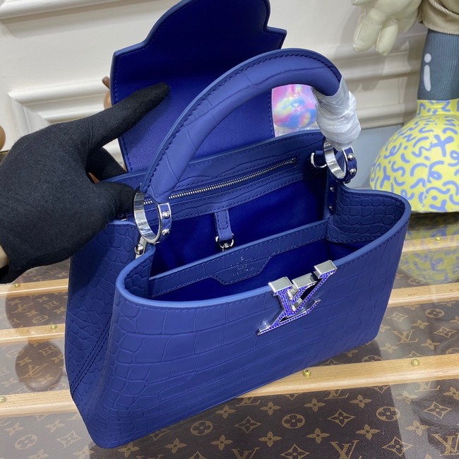 Louis Vuitton CAPUCINES BB N93164 blue