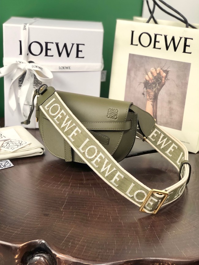 Loewe small Crossbody Bags Original Leather 55662 green