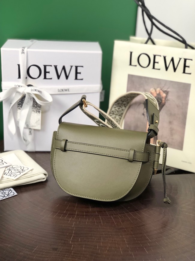 Loewe small Crossbody Bags Original Leather 55662 green