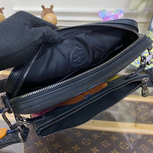 Louis Vuitton Monogram Eclipse TRIO MESSENGER M46435