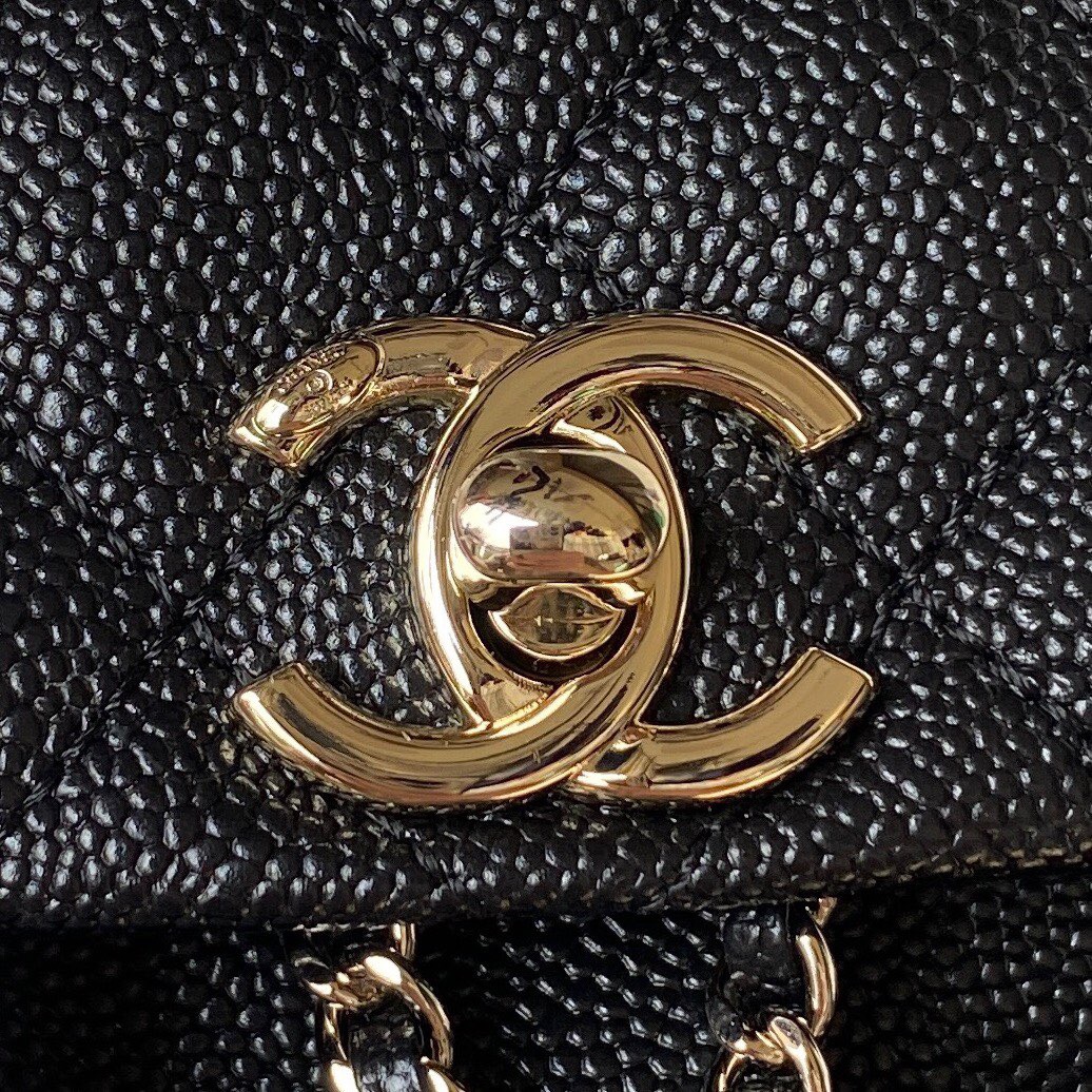 Chanel MINI BACKPACK AS3787 bLACK