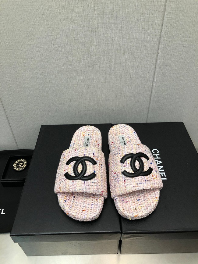 Chanel slippers heel height 3CM 93190-4