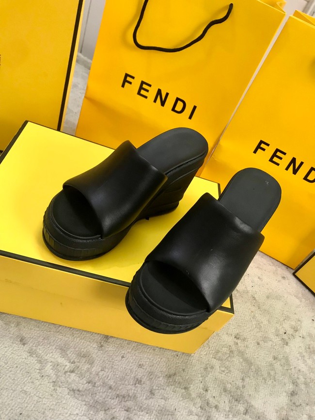Fendi slippers heel height 8.5CM 93194-1