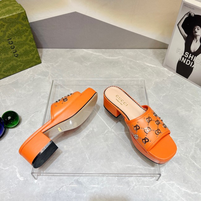 Gucci Womens Interlocking G slide sandal 93204-5