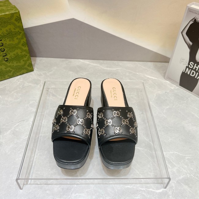 Gucci Womens Interlocking G slide sandal 93204-9