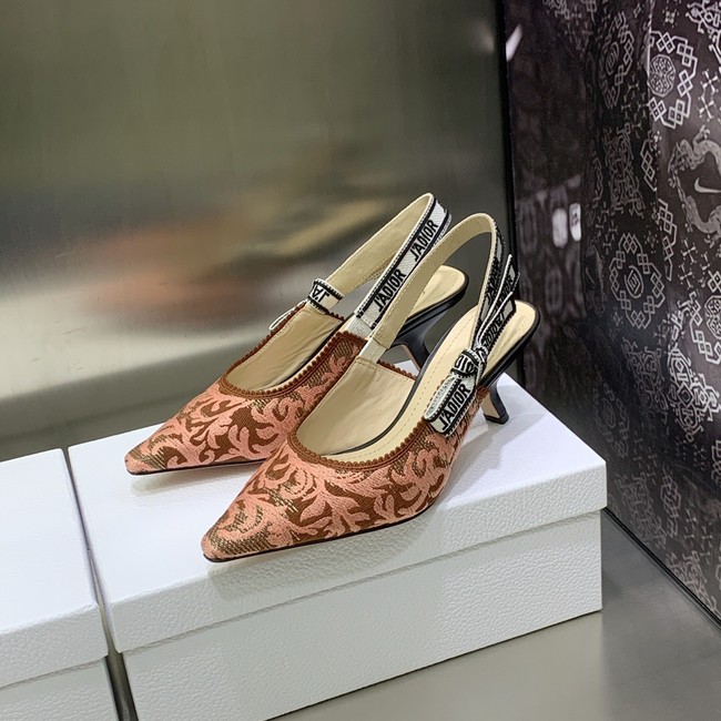 Dior JADIOR SLINGBACK PUMP heel height 6.5CM 93126-5