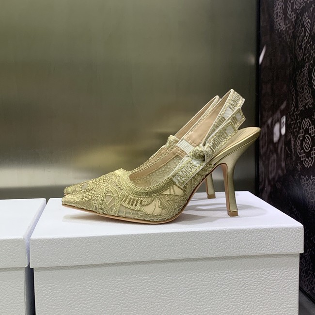 Dior JADIOR SLINGBACK PUMP heel height 9.5CM 93125-1