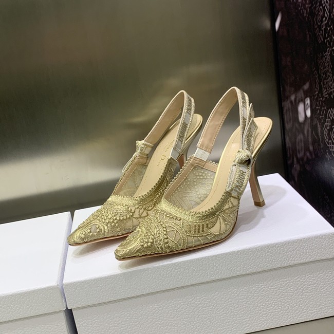 Dior JADIOR SLINGBACK PUMP heel height 9.5CM 93125-1