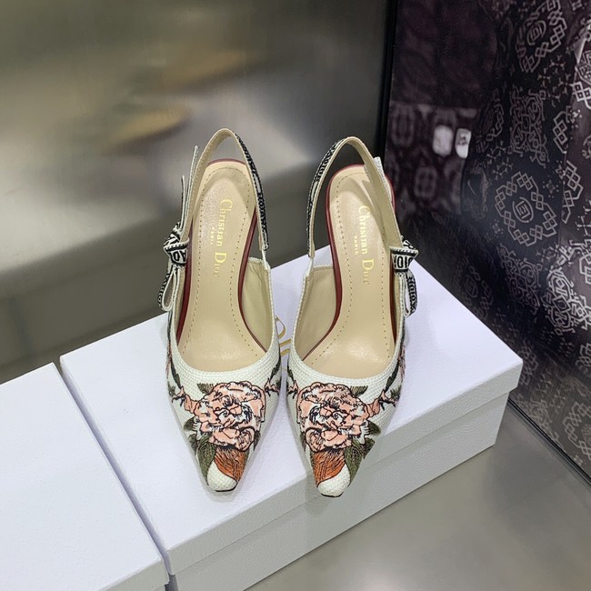 Dior JADIOR SLINGBACK PUMP heel height 9.5CM 93125-2