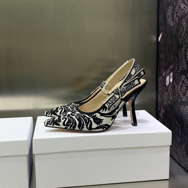 Dior JADIOR SLINGBACK PUMP heel height 9.5CM 93125-3