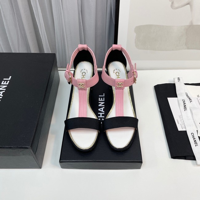 Chanel sandals heel height 6.5CM 93148-1