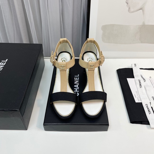 Chanel sandals heel height 6.5CM 93148-2