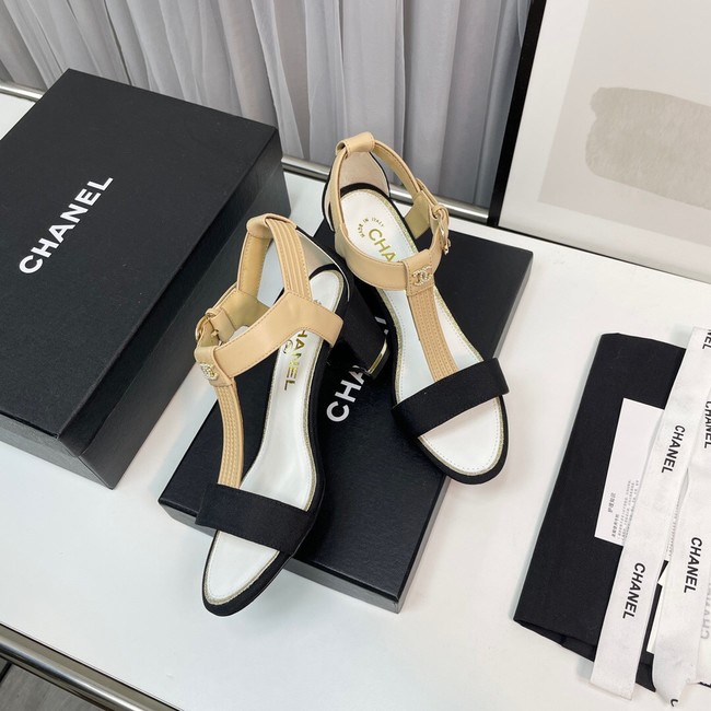 Chanel sandals heel height 6.5CM 93148-2