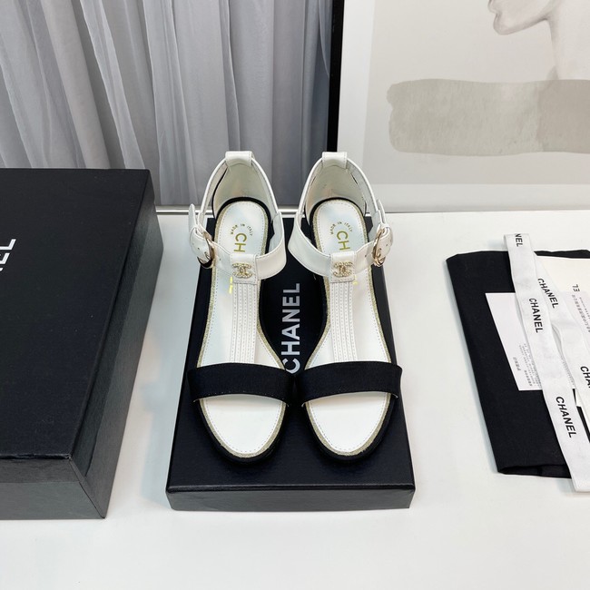Chanel sandals heel height 6.5CM 93148-3