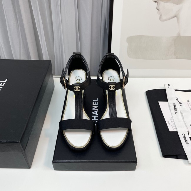 Chanel sandals heel height 6.5CM 93148-4