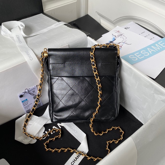 Chanel SMALL BUCKET BAG AS3793 BLACK