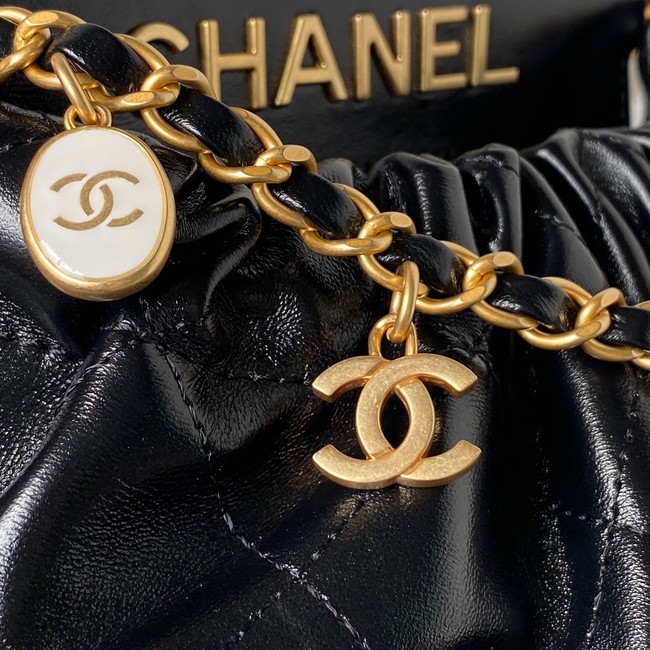 Chanel SMALL BUCKET BAG AS3793 BLACK