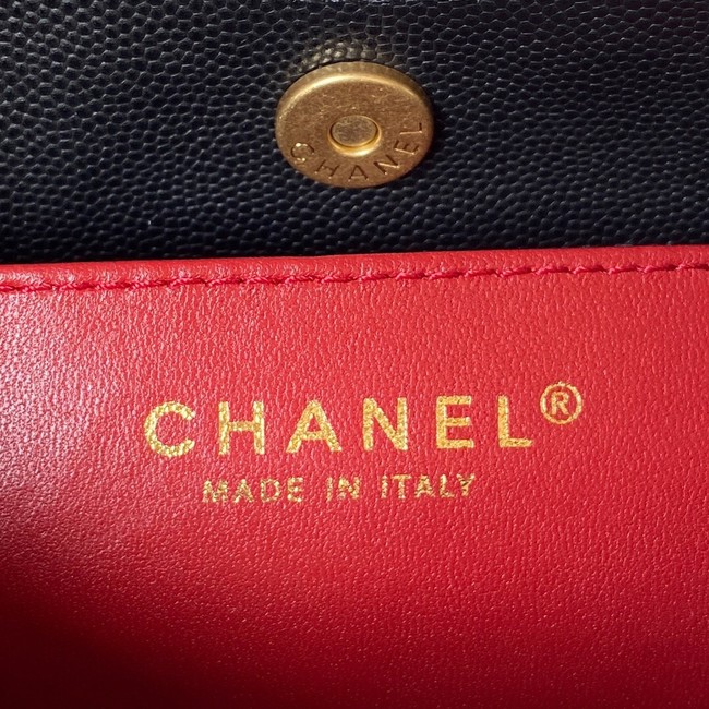 Chanel SMALL HOBO BAG AS3710 BLACK