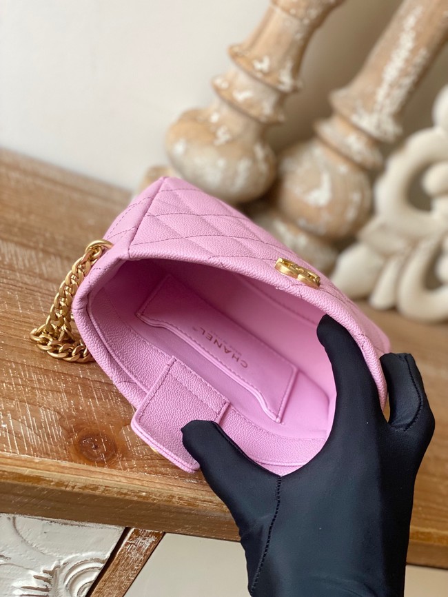 Chanel Shoulder Bag AS3830 pink