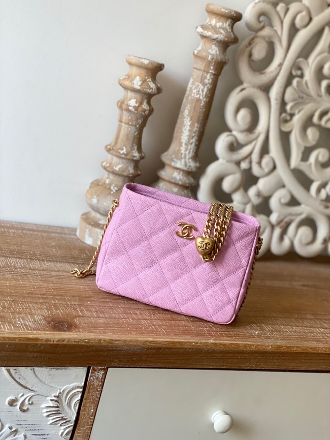 Chanel Shoulder Bag AS3830 pink