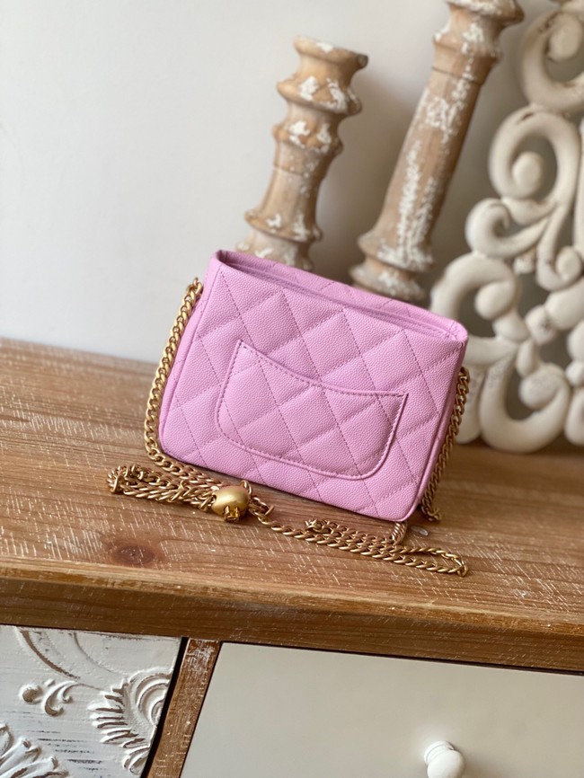 Chanel Shoulder Bag AS3830 pink