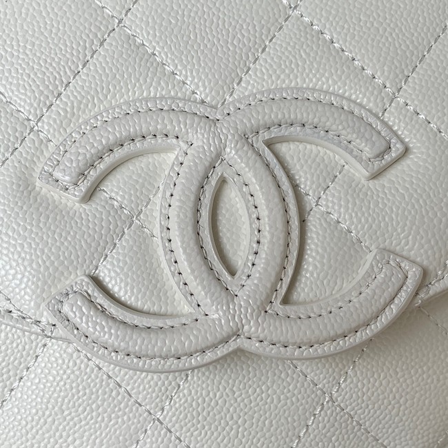 Chanel Shoulder Bag AS3867 white