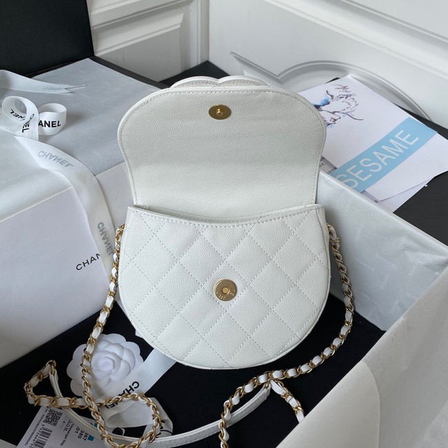 Chanel Shoulder Bag AS3867 white