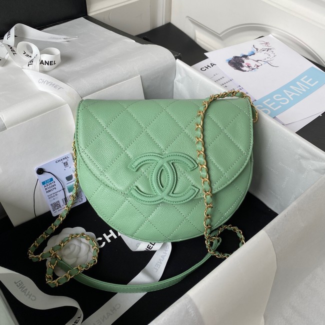 Chanel Shoulder Bag AS3919 green