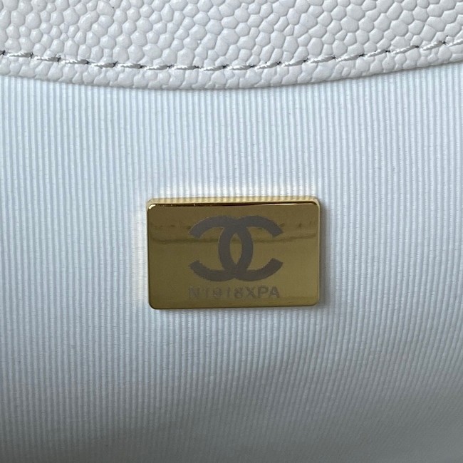 Chanel Shoulder Bag AS3919 white