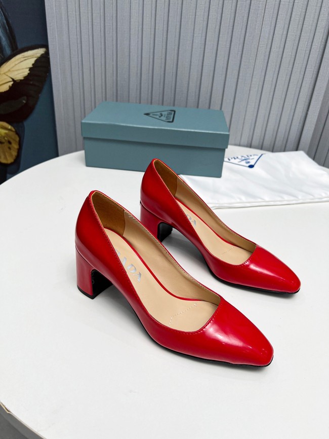 Prada Patent-leather slingback pumps 93175-3