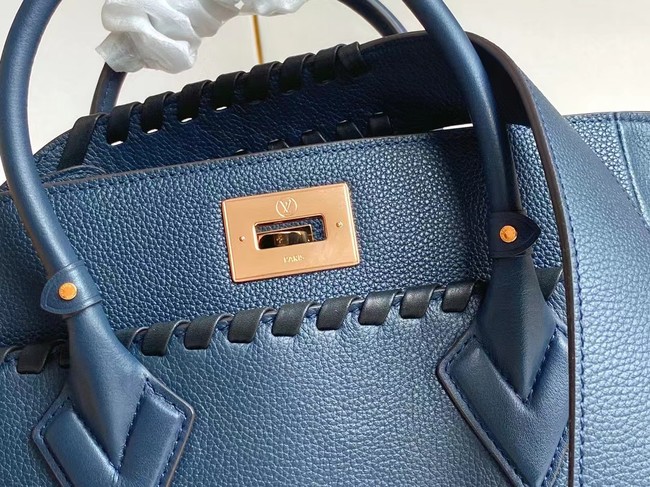 Louis Vuitton On My Side MM M21569 Navy Blue