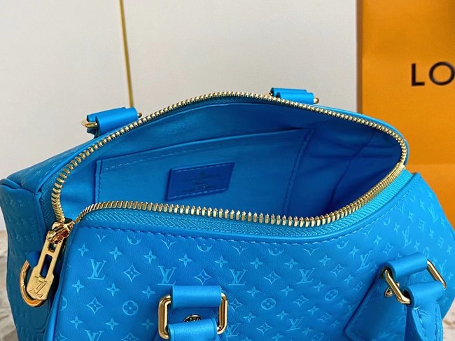 Louis Vuitton Speedy Bandouliere 20 M22595 Blue