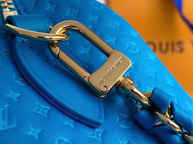 Louis Vuitton Speedy Bandouliere 20 M22595 Blue