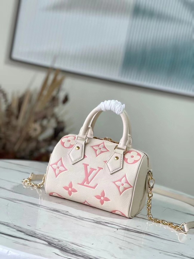 Louis Vuitton Speedy Bandouliere 20 M46397 Rose Trianon Pink