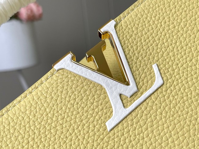 Louis Vuitton Capucines MM M21652 yellow