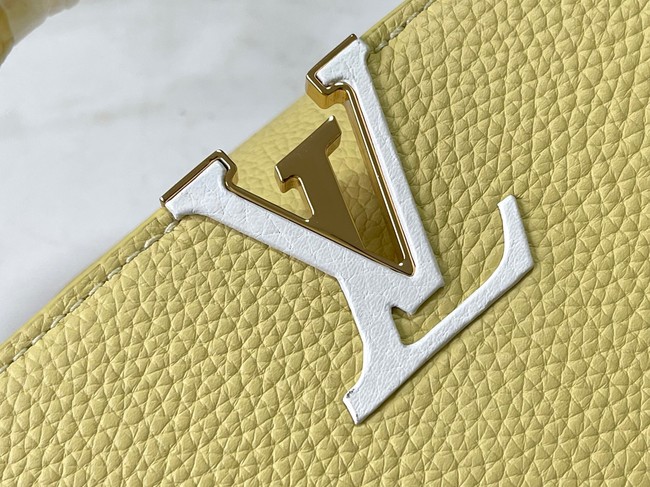 Louis Vuitton Capucines Mini M21798 Jaune Plume Yellow