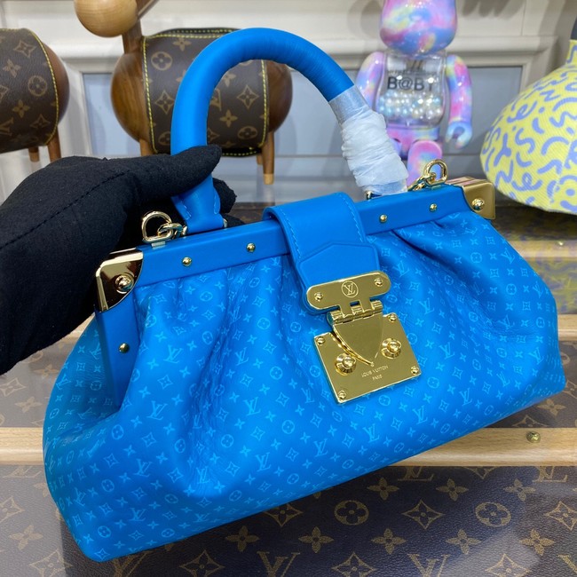 Louis Vuitton Monogram Clutch M22327 blue