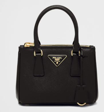 Prada Galleria Saffiano leather mini-bag 1BA906 black