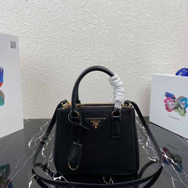 Prada Galleria Saffiano leather mini-bag 1BA906 black