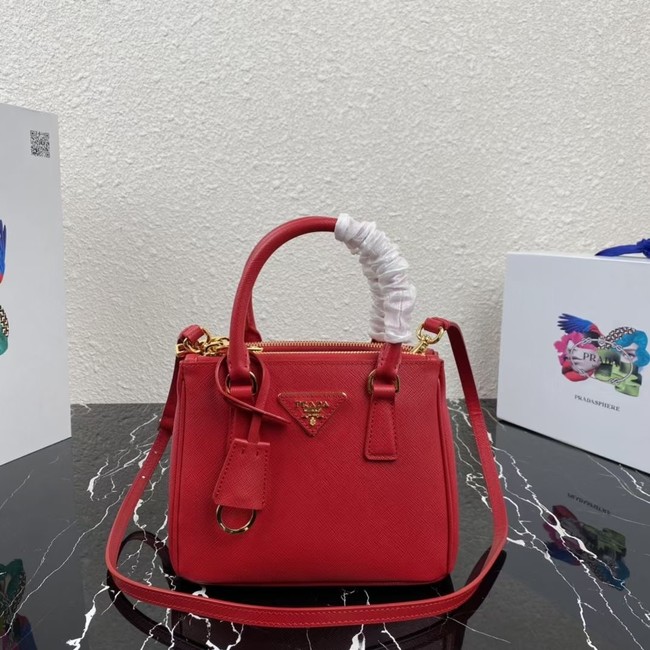 Prada Galleria Saffiano leather mini-bag 1BA906 red