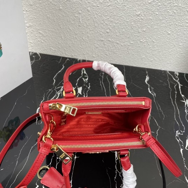 Prada Galleria Saffiano leather mini-bag 1BA906 red