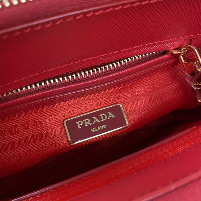 Prada Galleria Saffiano leather mini-bag 1BA906 red