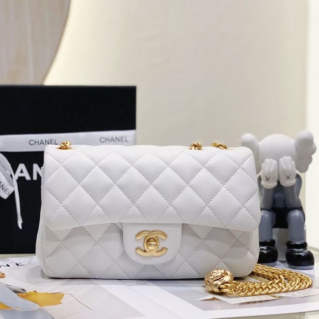 Chanel MINI FLAP BAG AS1116 WHITE