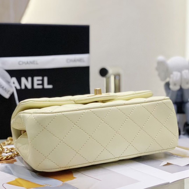 Chanel MINI FLAP BAG AS1116 cream